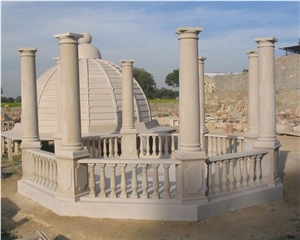 Gazebio, Dholpur Beige Sandstone