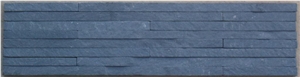 Himachal Black Wall Panel, Quartzite Cultured Stone