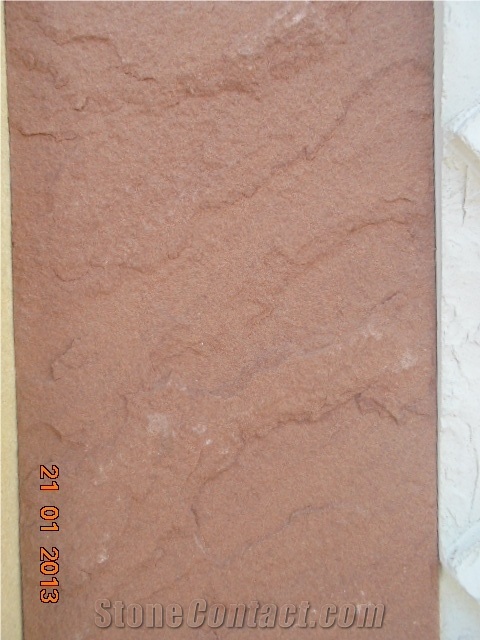 Red Sandstone Natural Surface Tiles