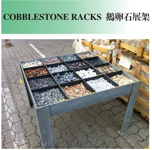 Cobblestone Racks, New Pebble Displays CR002