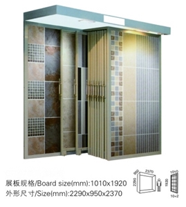 Push-Pull Display Racks,tiles Frame TL006