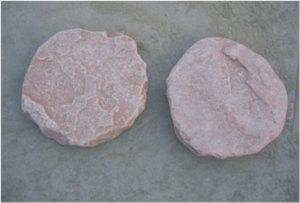 Red Snadstone Stepping Stone, Red Sandstone Stepping Stone
