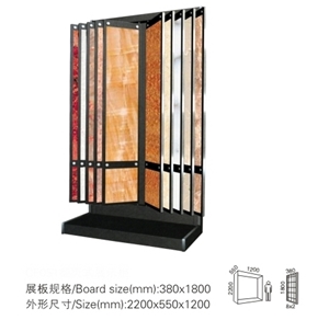 Turning Displays Rack,tiles Exhibition Stand FY006