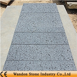 Lava Stone Tile for Wall Panel, China Grey Basalt