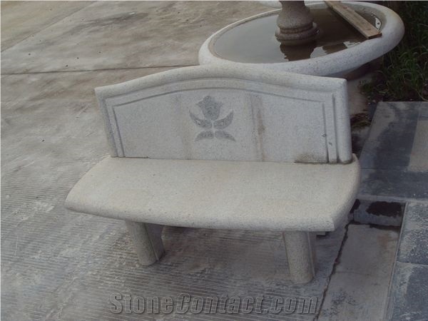 G603 White Stone Chair, G603 White Granite Chair