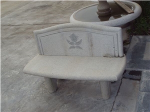 G603 White Stone Chair, G603 White Granite Chair