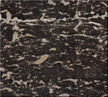 Chinese Portoro - ENLY STONE, China Black Marble Slabs & Tiles