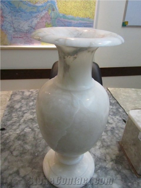 Alabaster Bowl, White Alabaster Home Decor