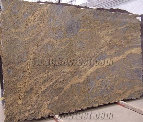 Brazil Juparana Fantastico Granite Slab High Polis From China