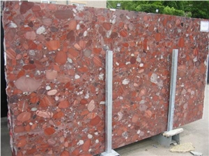 Brazil Rosso Marinace Granite Slab(good Price)