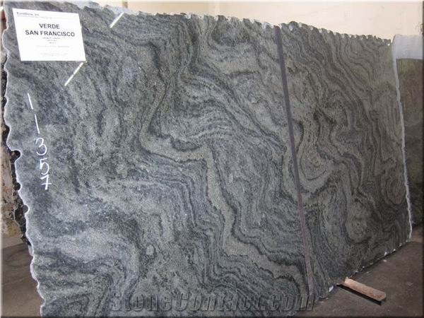 Brazil Verde San Francisco Granite Slab(own Factor