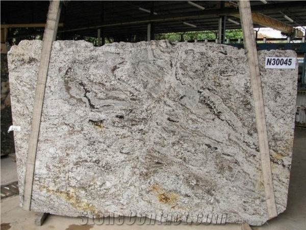 Brazil White Spring Granite Slab(good Price)