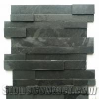 China Black Slate Cladding(own Quarry)
