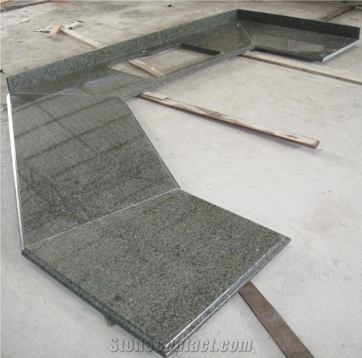 China Chengde Green Granite Countertop