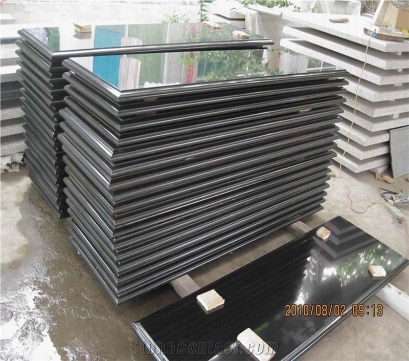 China Natural Black Granite Countertop(reasonable