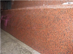 China Tianshan Red Granite Slab(own Factory)