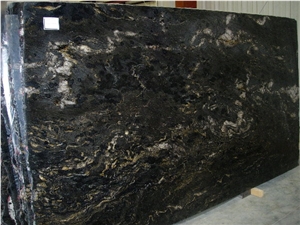 Cosmic Black Granite Slab(good Polished)
