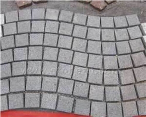 G655 Granite Cube Stone