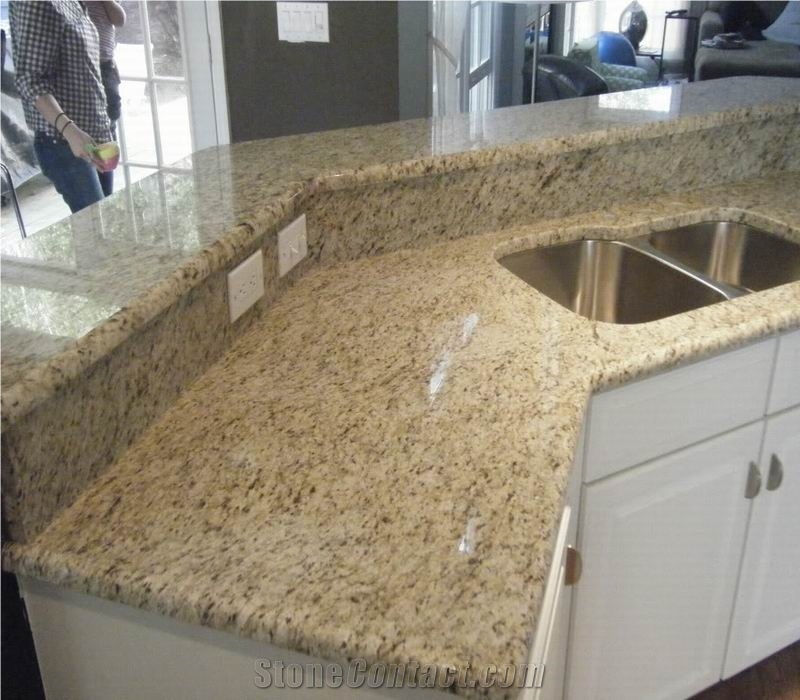 Giallo Cecilia Granite Countertop Low Price From China