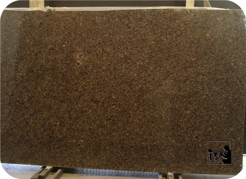 India Coffee Brown Granite Slab(good Quality)