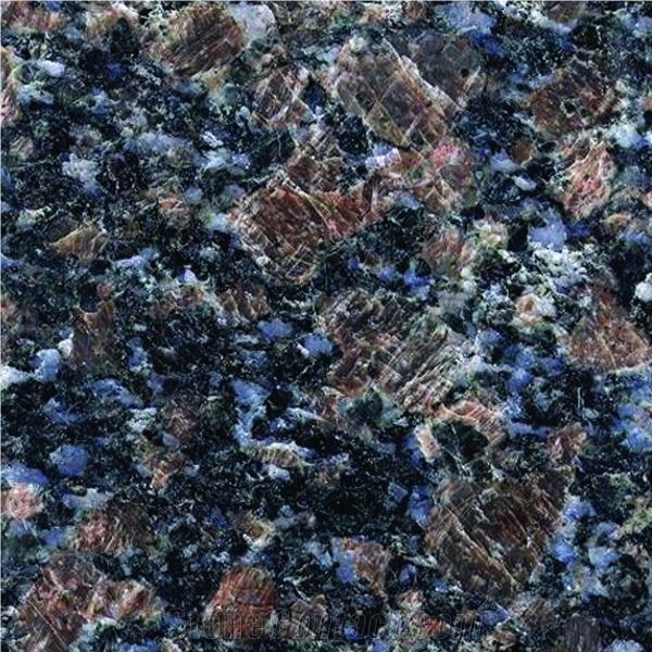 Sapphire blue granite tile
