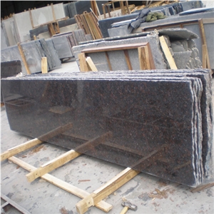 India Tan Brown Granite Slab