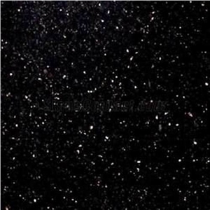 Indian Black Galaxy Granite Tile(good Price)