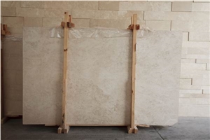 Polished Calista Cream Marble Slab(own Factory)