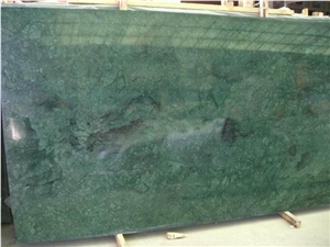 Polished Flower Green Marble Slab(low Price)