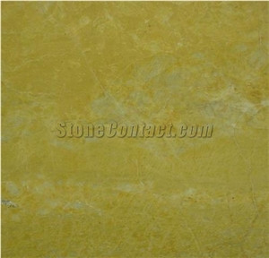Polished Golden Beige Marble Slab(own Factory)