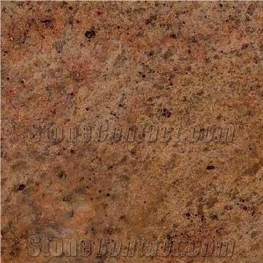 Polished Golden Oak Granite Slab(good Thickness)