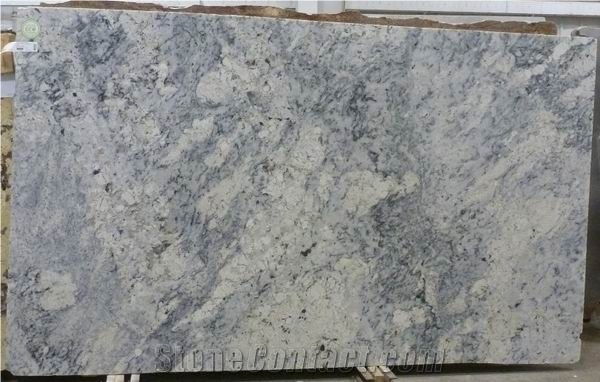 Polished Ice White Granite Slab(own Factory)