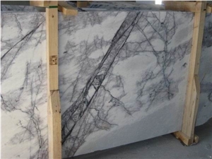 Polished Indian Lilac Marble Slab(own Factory)
