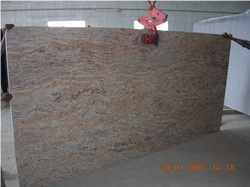 Polished Ivory Pink Granite Slab(High Quality), Ivory Pink Granite