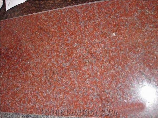 Polished Jhansi Red Granite Slab(high Polished)