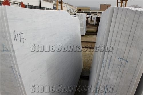 Polished Limnias White Marble Slab(own Factory)