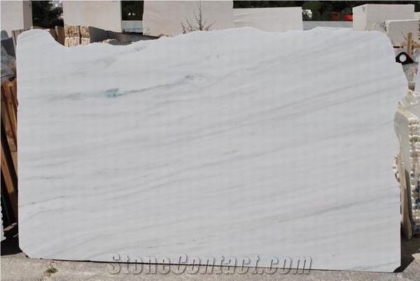 Polished Pentelikon White Marble Slab(own Factory)