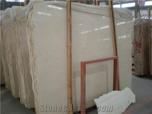 Polished Sahama Beige Marble Slab(own Factory)