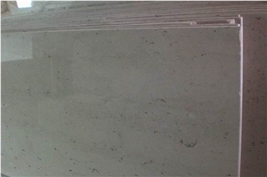 Polished Shell Beige Marble Slab(own Factory)