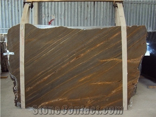 Polished Sucupira Brown Granite Slab(good Price)