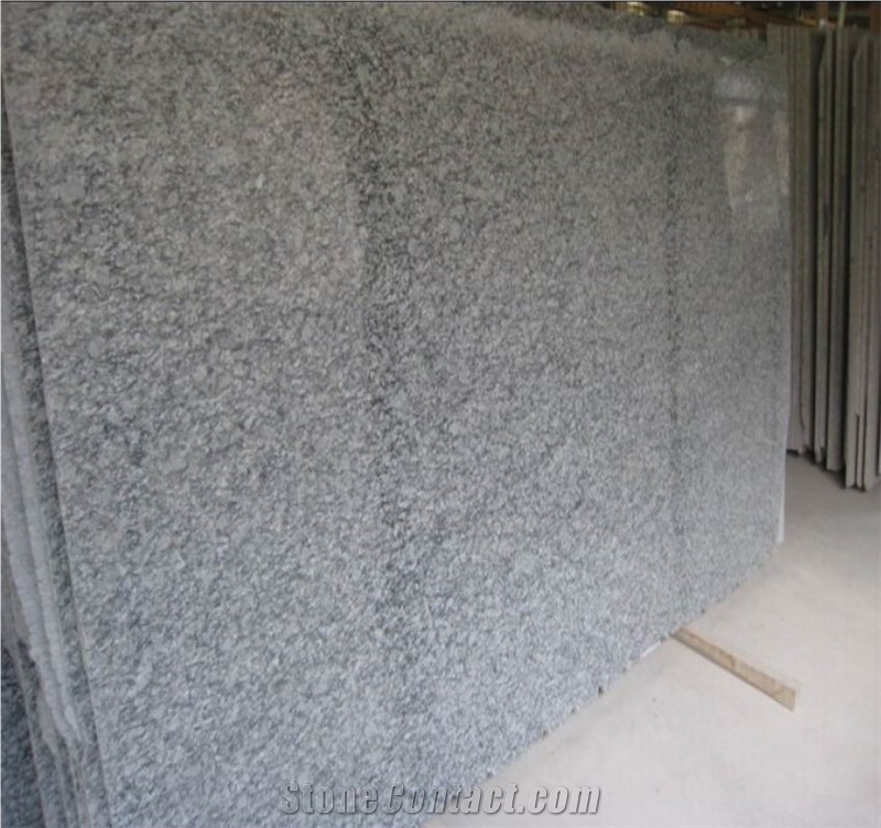 Spary White Granite Slab(low Price)
