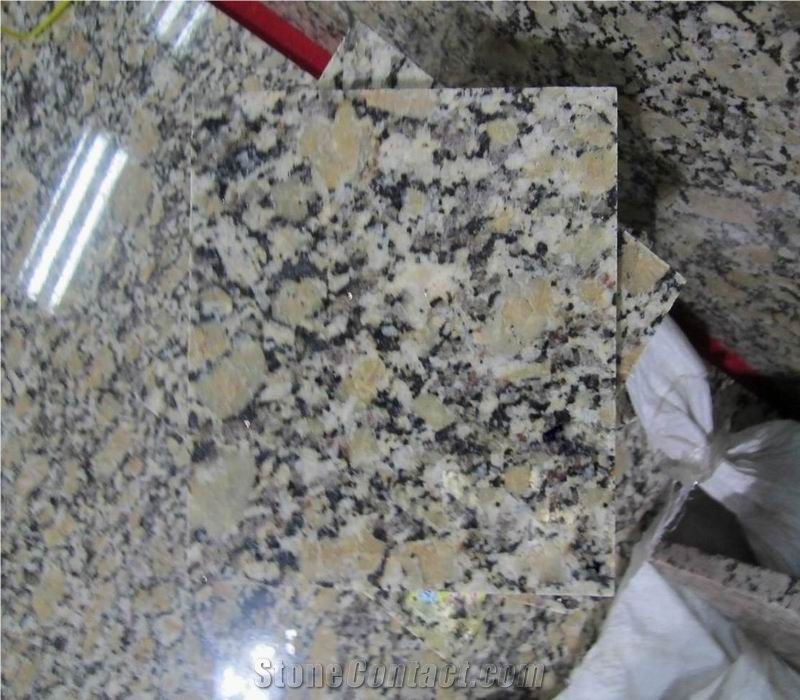Yellow Butterfly Granite Tile