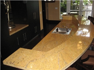 Delicatus Gold Granite Countertop