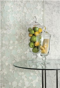 Glass Bubble Mosaic Tiles