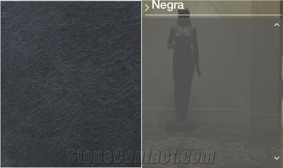 Morisca Negra Slate Slabs, Spain Black Slate