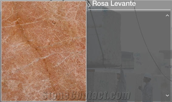 Rosa Levante Marble Slabs, Spain Red Marble