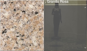 Rosa Mondariz Granite Slabs, Spain Red Granite