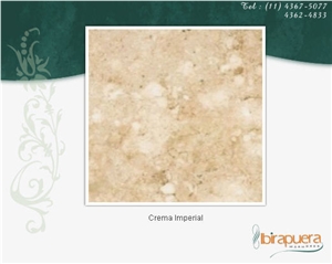 Crema Imperial Marble Slabs, Brazil Beige Marble