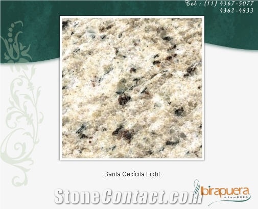Santa Cecilia Light, Granite Slabs