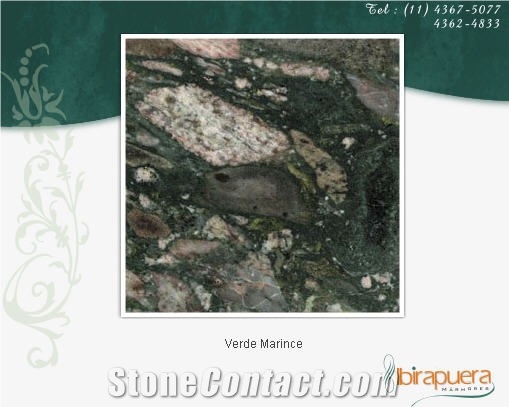 Verde Marinace Granite Tile, Brazil Green Granite